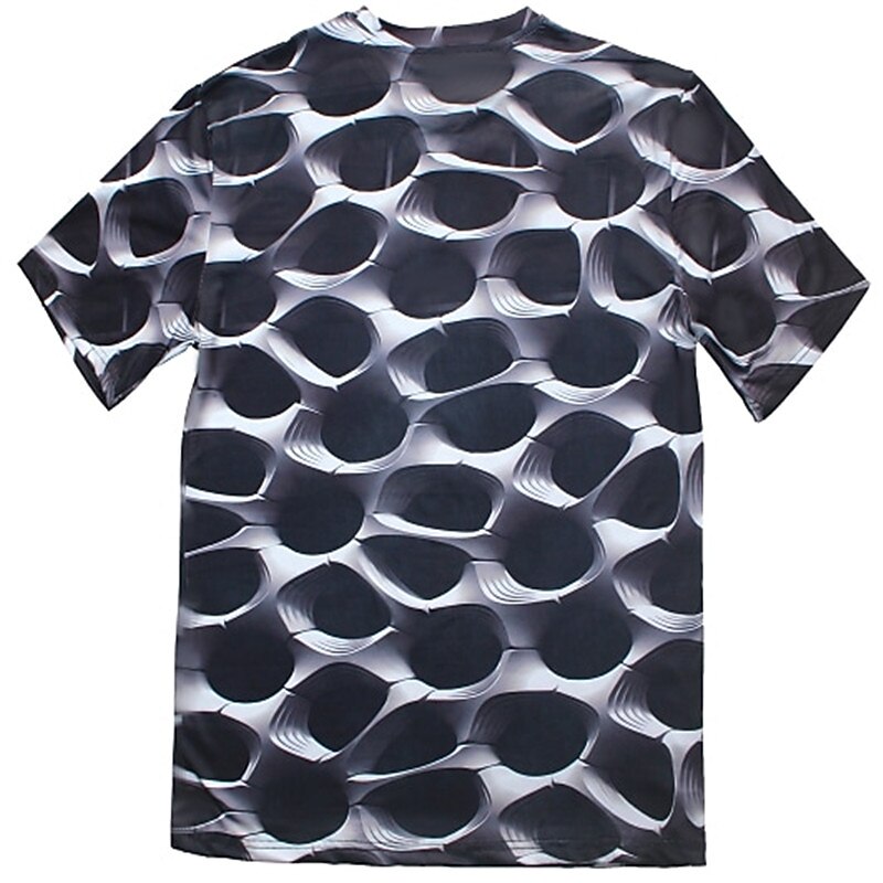 Men's Graphic T Shirt Short Sleeve T shirt Round Neck Shirt Basic Daily Black Blue Purple Clothing Apparel Normal S M L XL XXL 3XL 14