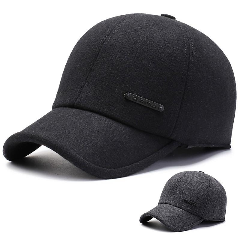 Baseball Cap Hiking Hat Hat Portable Foldable Lightweight Winter Fishing Activity