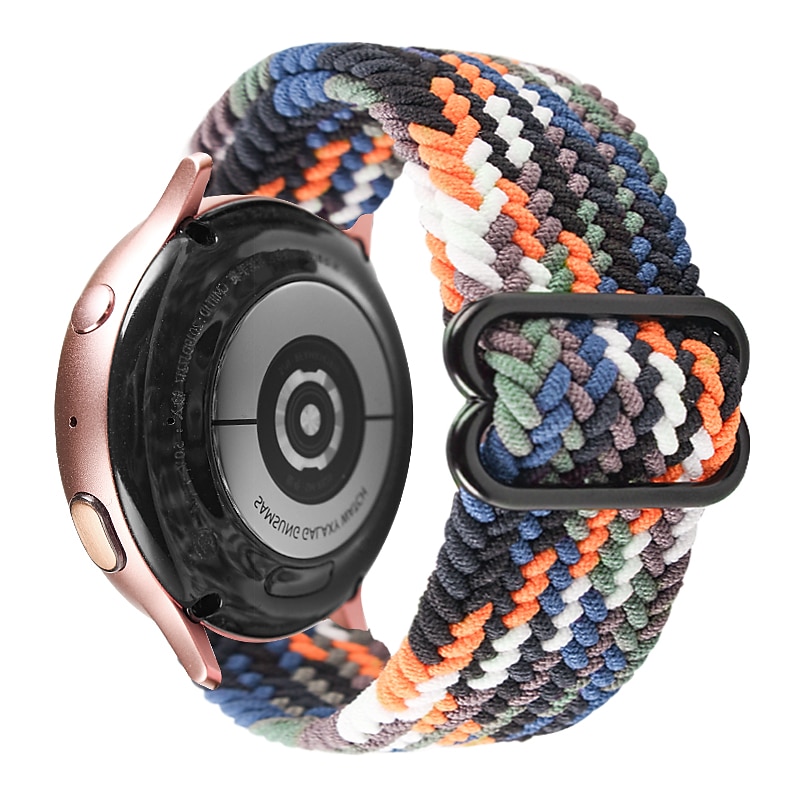 Watch Band for Garmin Huawei Forerunner 265S 265 Venu 3S 3 Active 5 Vivoactive 4S 4 Vivomove Sport Luxe Style HR Approach S42 S40 S12 18mm 20mm 22mm Nylon Replacement  Strap 18mm 20mm 22mm Sport Band