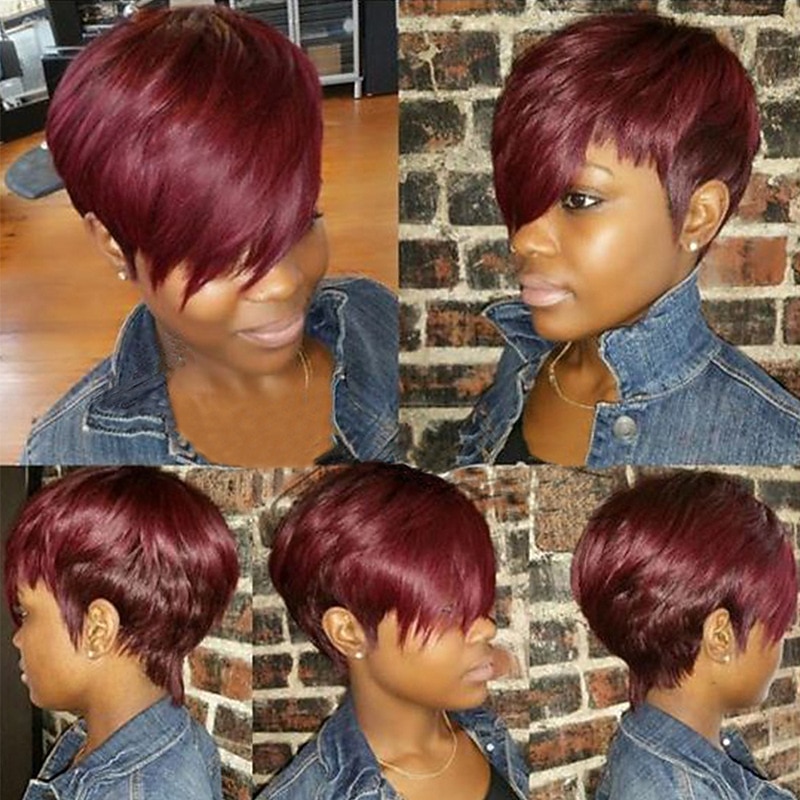Beisd Short Hairstyles with Bangs Synthetic Wigs for Black Women Short Wigs for White Women 8 Styles Available (Beisdwig-W016)2