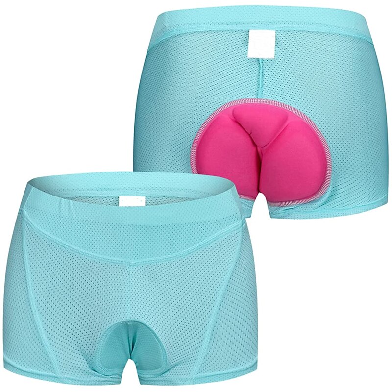 Arsuxeo Women's Cycling Under Shorts Cycling Padded Shorts Bike Underwear Shorts Padded Shorts Chamois Bottoms Sports Spandex Purple Fuchsia Blue Mountain Bike MTB Road Bike Cycling Clothing2