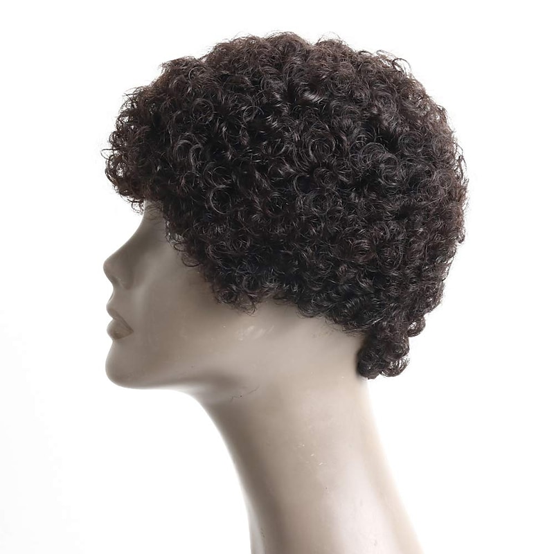 Black Wigs for Women Cosplay Costume Wig 123 Curly Middle Part Wig 12 Inch One Color Synthetic Hair 30 Inch Fashionable Design Black3