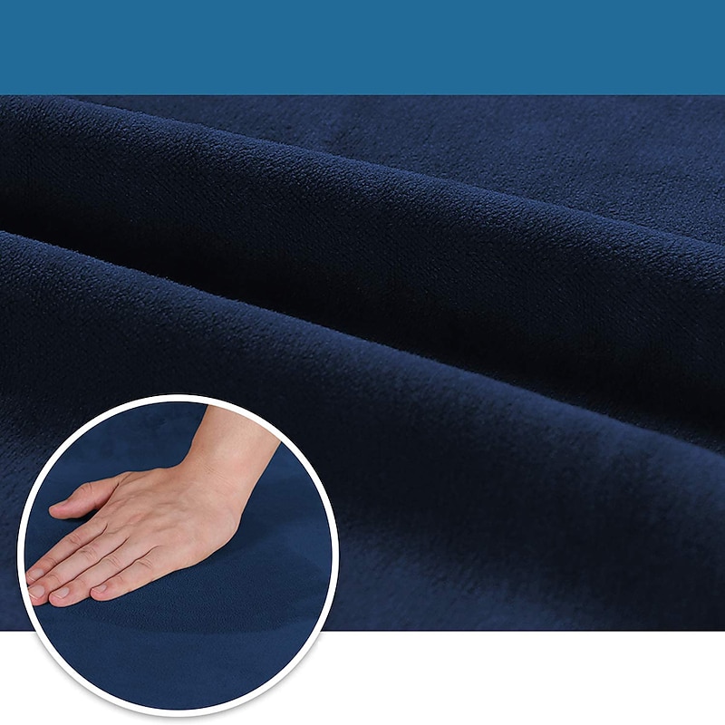 Dining Chair Cover Stretch Chair Seat Slipcover Velvet Soft Plain Solid Color Durable Washable Furniture Protector For Dining Room Party3