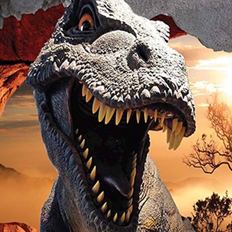 Kids Boys' Dinosaur 3D Print T shirt Short Sleeve Animal Print Gray Children Tops Summer Active Daily Wear Regular Fit 4-12 Years3