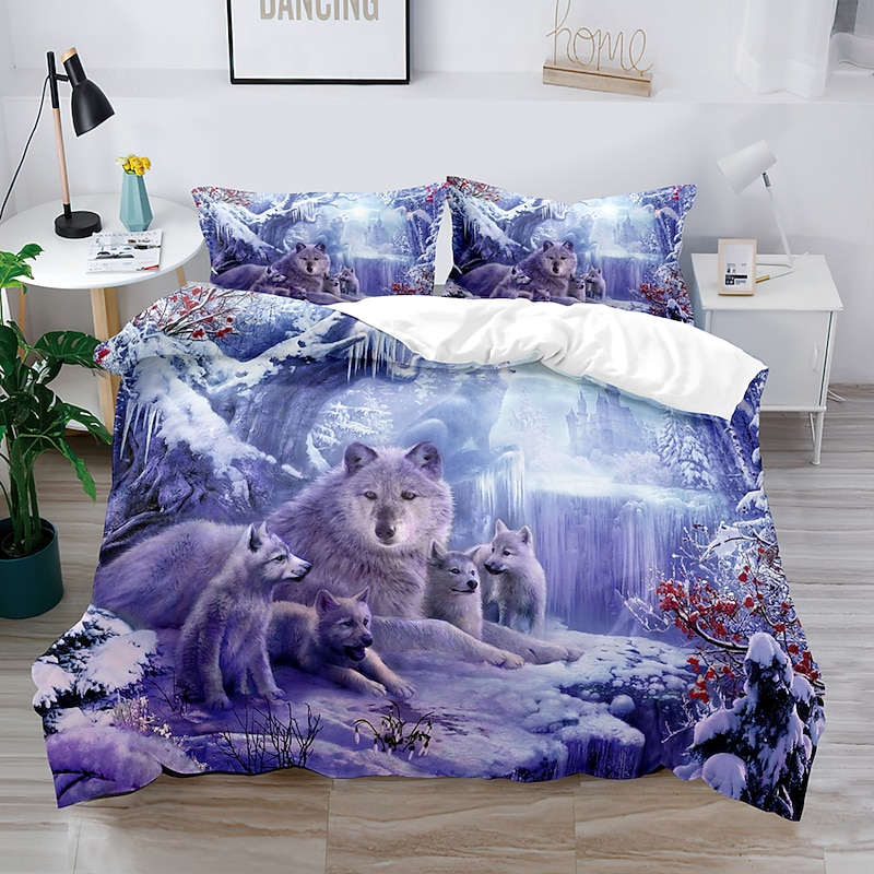 3D Bedding  Marble Printed print Print Duvet Cover Bedding Sets Comforter Cover with 1 print Print Duvet Cover or Coverlet，2 Pillowcases for Double/Queen/King