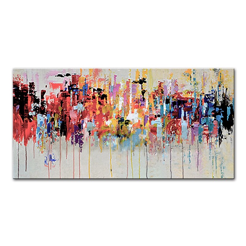 Mintura Handmade Oil Painting On Canvas Wall Art Decoration Modern Abstract Pictures For Home Decor Rolled Frameless Unstretched Painting3