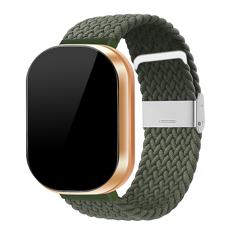 Watch Band for Fitbit Versa 3 Sense Nylon Replacement  Strap Braided Adjustable Breathable Solo Loop Wristband2