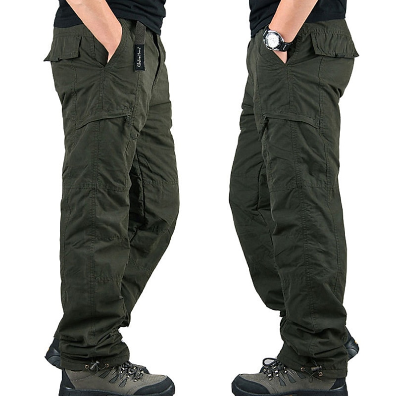 Men's Thermal Warm Ripstop Polyester Black Brown4