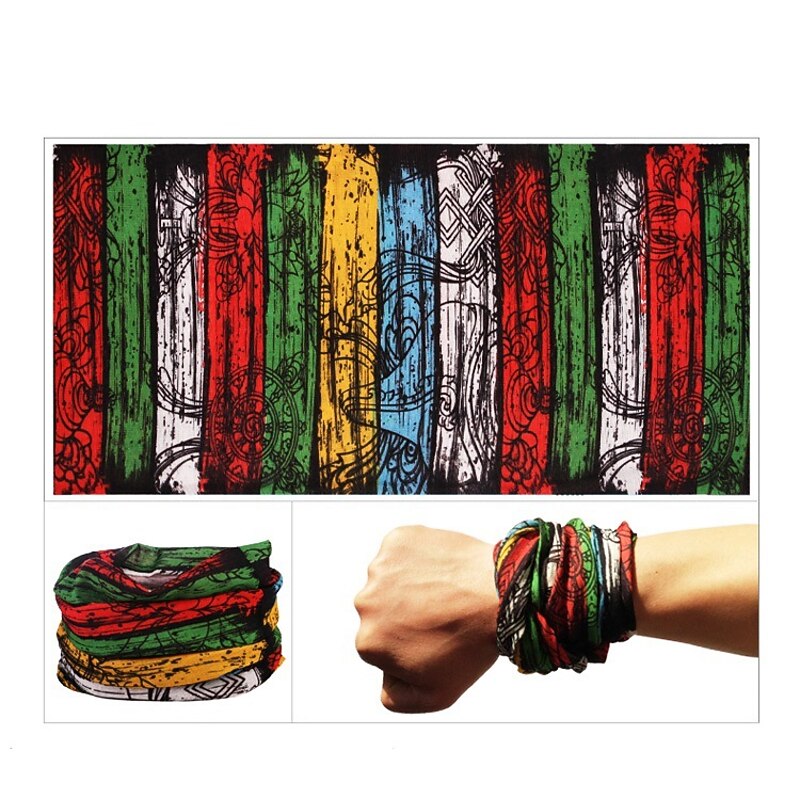 Neck Gaiter Neck Tube Scarf Bandana Sports Scarf Face Mask Floral Botanical Sunscreen High Breathability (>15,001g) Bike / Cycling Random Colors Winter for Men's Women's Adults' Running Cycling4