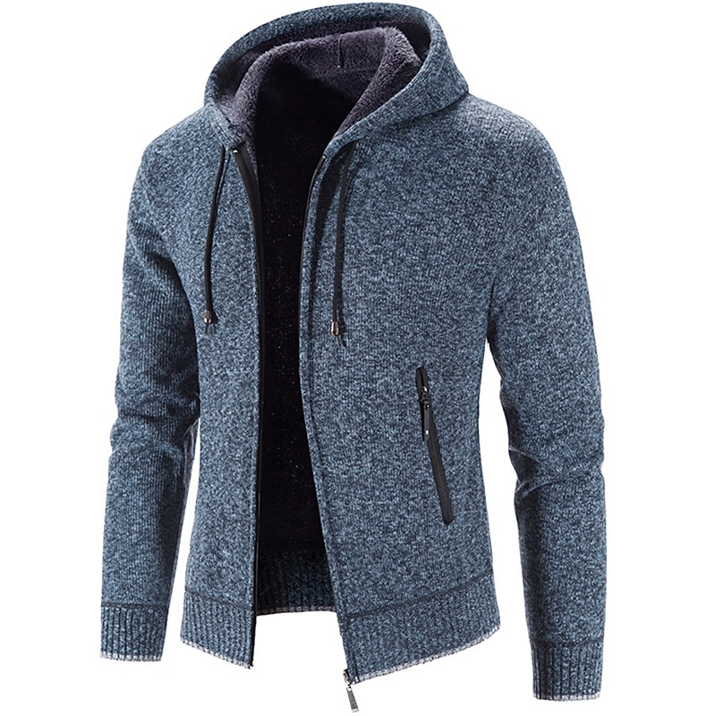 Men's Hoodie 8839 light gray 8839 brown 8839 blue gray 8839 dark gray Cool Winter Clothing Apparel Hoodies Sweatshirts4