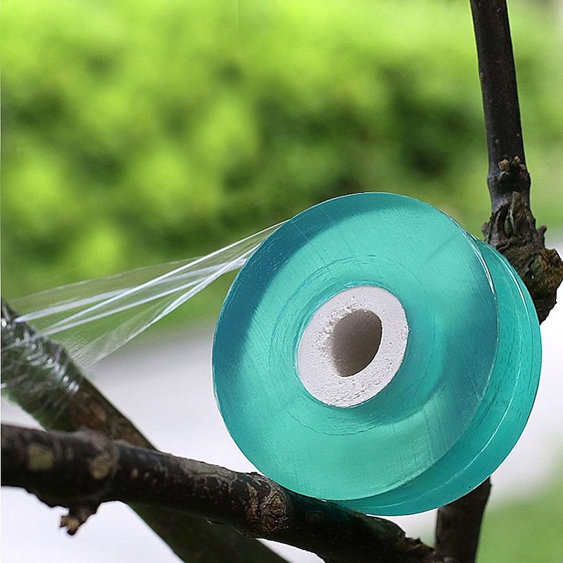 100 Meters Roll Tape Parafilm Pruning Strecth Graft Budding Barrier Floristry Pruner Plant Fruit Tree Nursery Moisture Garden Repair Seedle3