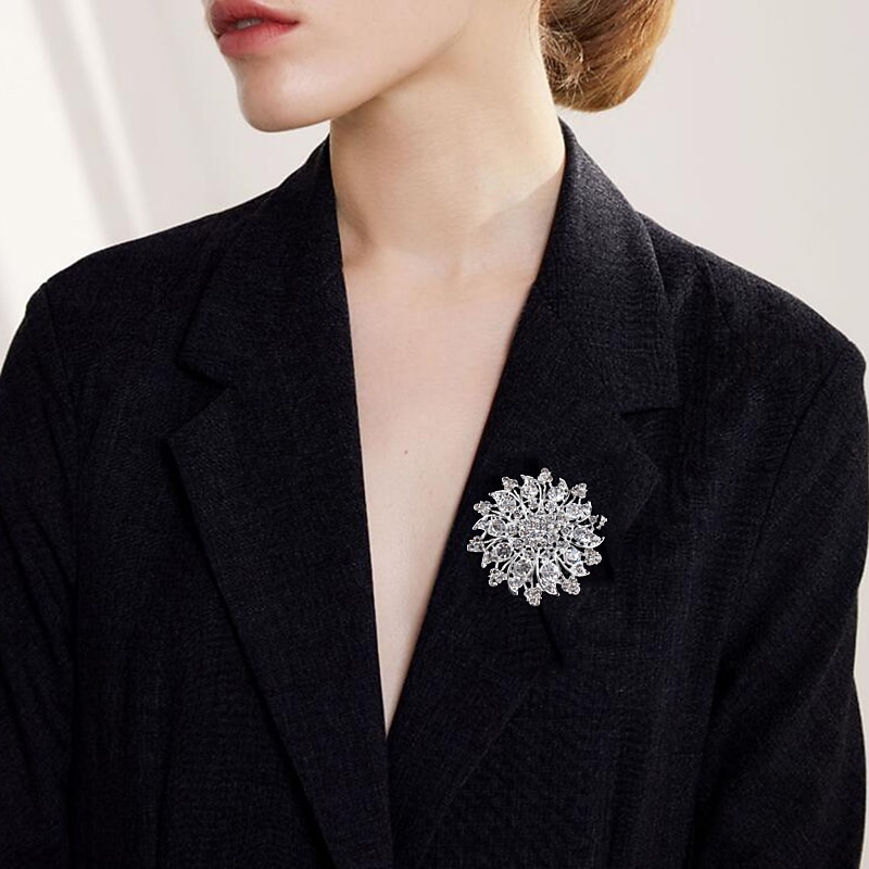 Brooches Stylish Brooch Jewelry Silver For Dailywear