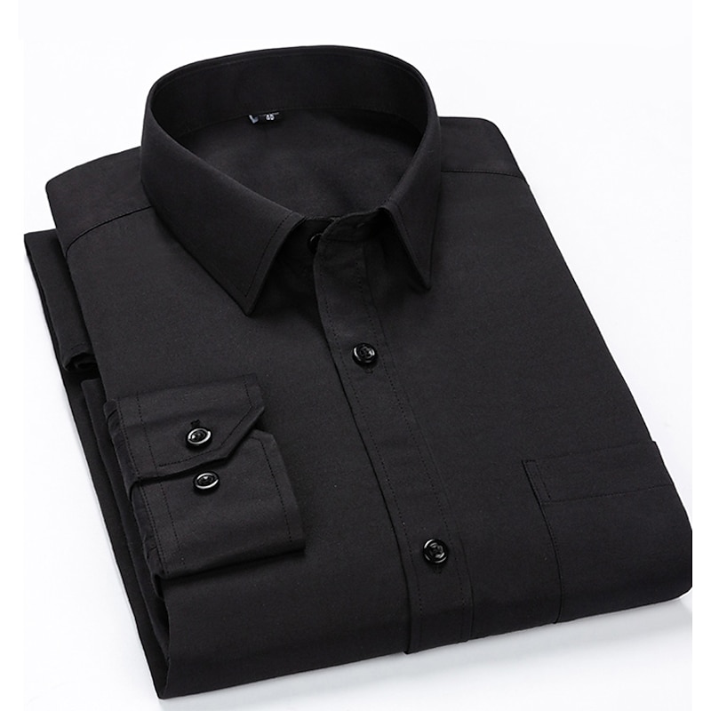 Men's Dress Shirt Collared Shirt Button Up Shirt Graphic Prints Wedding Work Black White Yellow Red Long Sleeve Turndown All Seasons Clothing Apparel4