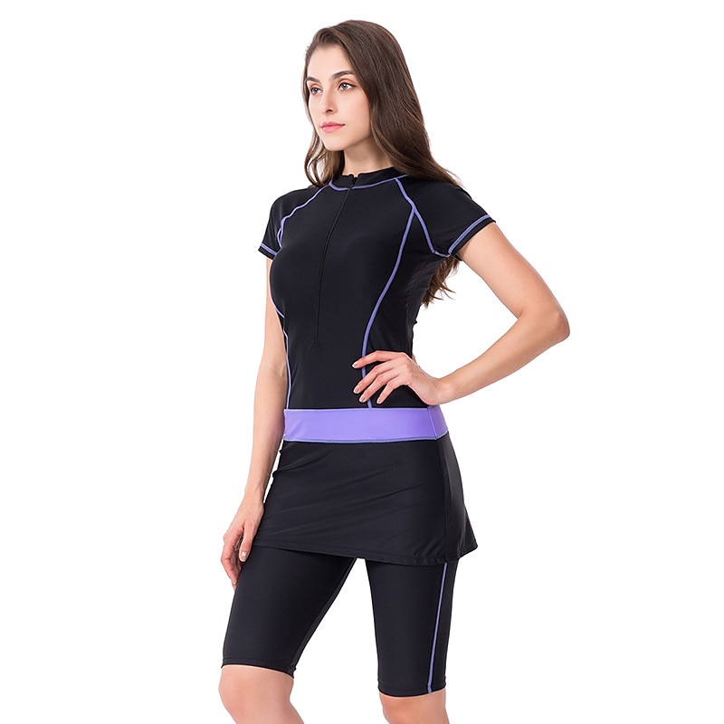 Women's Swimwear Swimsuits Religious Saudi Arabic Arabian Muslim Ramadan Adults Top Pants2