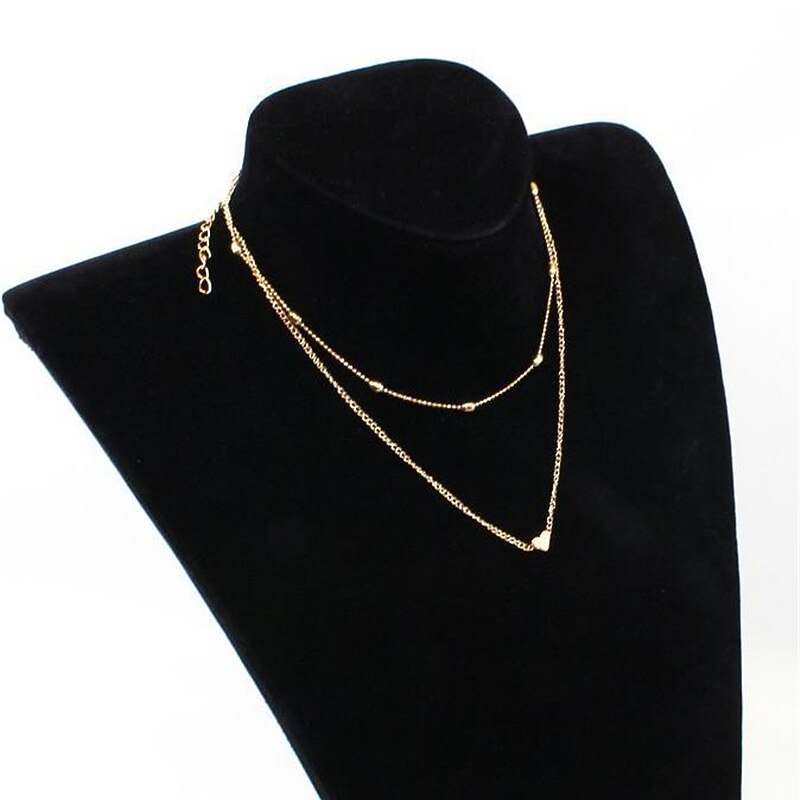 Women's necklace Chic & Modern Fashion Street / Multilayer Layered Heart Choker Necklaces/ Dailywear / Spring / Summer / Fall / Winter2