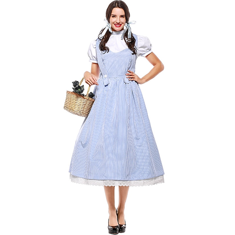Retro Vintage Medieval 19th Century Outfits Prairie Dress Pioneer Girl Fancy Dress Women's Masquerade Event / Party Festival Adults Dress Headwear