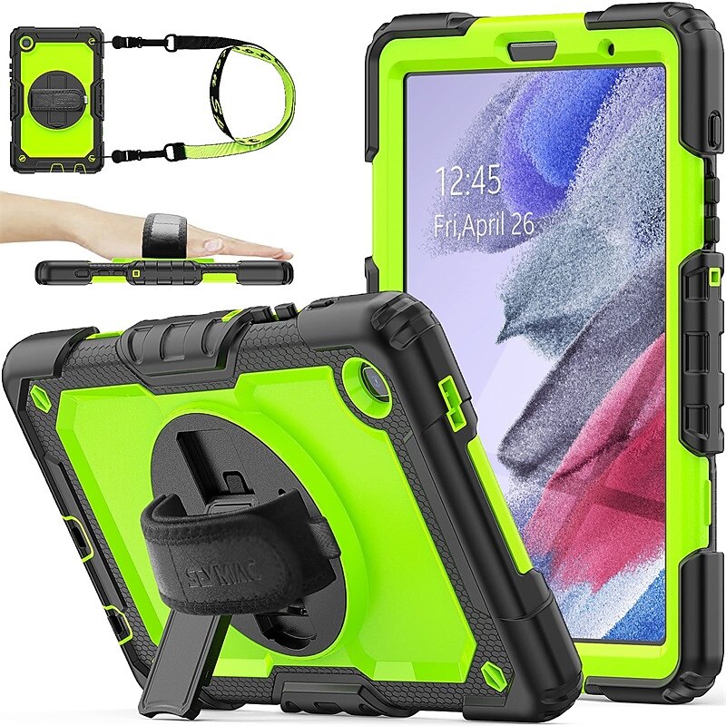Tablet Case Cover For Samsung Galaxy Tab A8 10.5'' A7 Lite 8.7'' A7 10.4'' A 8.0" 2022 2021 2020 2019 Portable Handle with Stand Holder TPU2