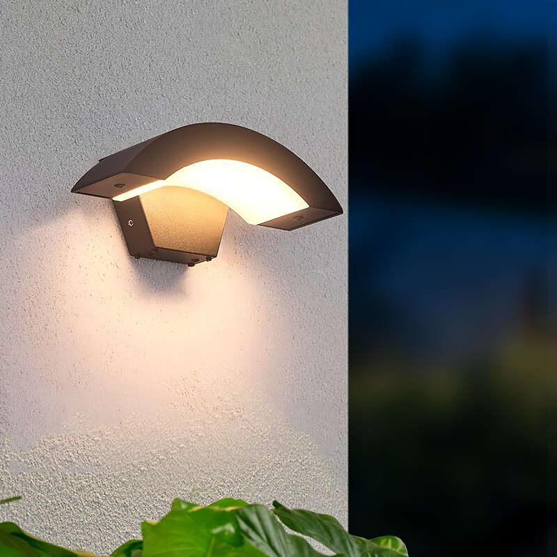 Modern Nordic Style Outdoor Wall Lights Indoor Wall Lights Living Room Outdoor Metal LED Wall Light IP65 220-240V3