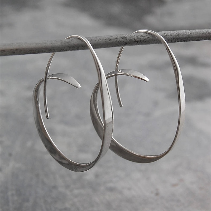 Women's Earrings Chic & Modern Street Geometry Earring / Gold / Silver / Fall / Winter / Spring3