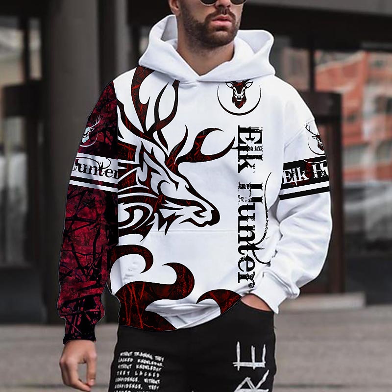 Men's Graphic Animal Dragon Hoodie Hoodies Sweatshirt Streetwear Designer Long Sleeve Hooded Sports & Outdoor Daily Wine Red Pink Print Spring &  Fall Designer4