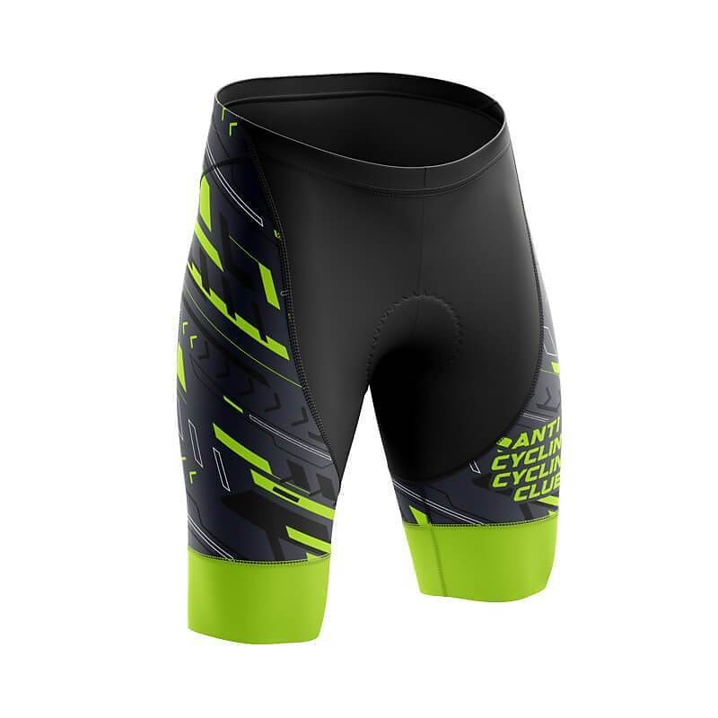 Men's Geometric Letter & Number Bike Shorts Cycling Padded Shorts Bike Padded Shorts / Chamois Mountain Bike MTB Road Bike Cycling Sports 3D Pad Cycling Quick Dry Moisture Wicking Yellow Red Spandex4