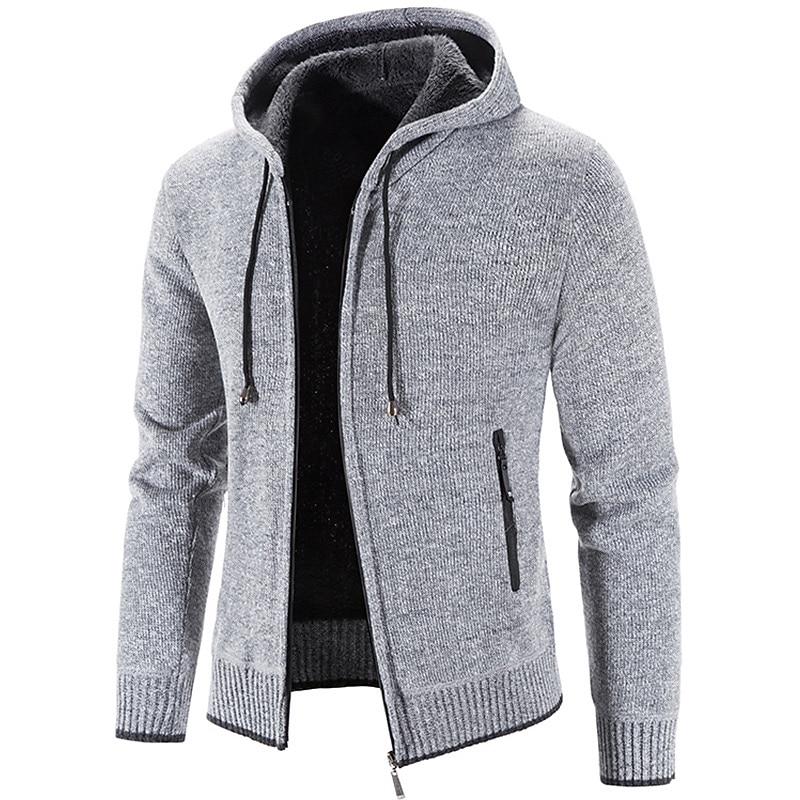 Men's Hoodie 8839 light gray 8839 brown 8839 blue gray 8839 dark gray Cool Winter Clothing Apparel Hoodies Sweatshirts2