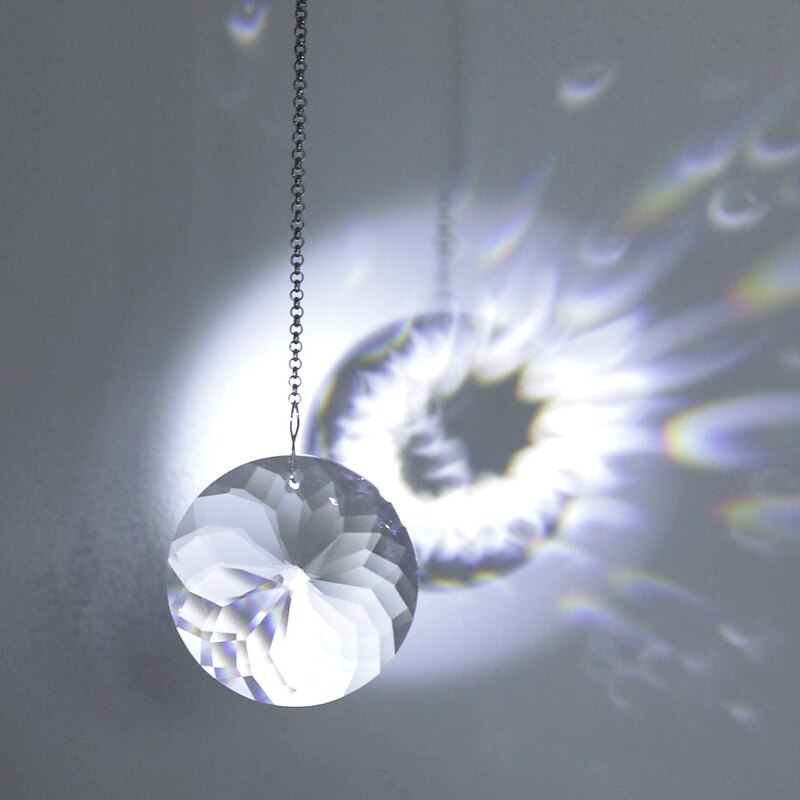 Suncatcher Crystal Sun Catcher Prism Crystal Hanging Pendant Lighting Pendant Rainbow Maker Window4