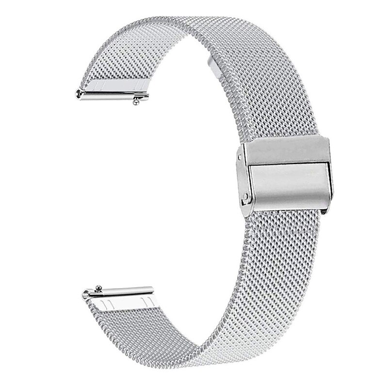 Watch Band for Garmin Forerunner 645/245/158/55 Music Venu Sq 2(Music) / Sq(Music) / 2 Plus, Venu Vívoactive 3 (Music), Vívomove 3 / HR / Sport / Style / Luxe Approach S42 / S40 / S12 Stainless Steel2