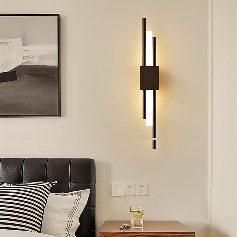 Modern Indoor Wall Light LED Nordic Style Living Room Bedroom Metal Wall Lights IP44 220-240V 6 W3