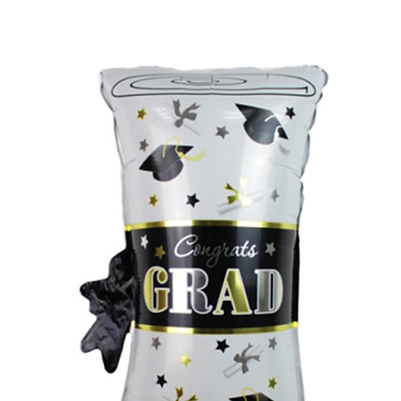 Aluminum Foil Balloons Scene Arrangement Aluminum Foil Balloons Wholesale Teenager's Graduation Certificate Scene Arrangement Aluminum Foil Balloons 2Pcs3