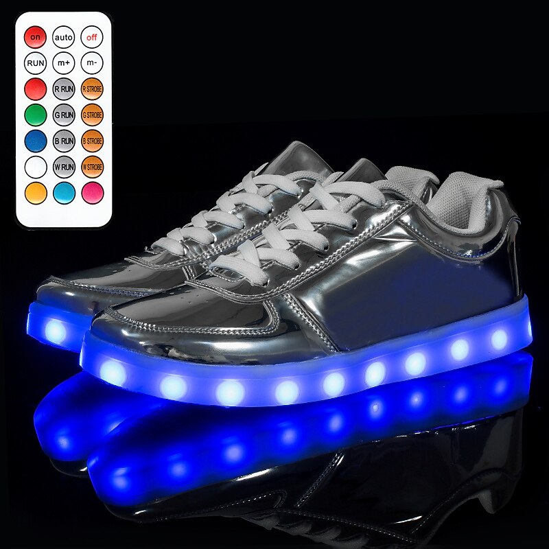 Boys Girls' Sneakers School Shoes Satin Portable School Shoes Big Kids(7years +) Little Kids(4-7ys) Indoor Outdoor Indoor Outdoor Play Magic Tape Black White Silver Spring Fall3