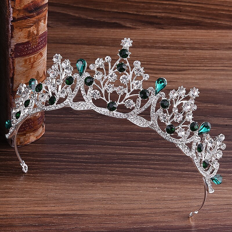Crown Tiaras Alloy Wedding Simple Bridal With Metal Headpiece Headwear dress to impress2