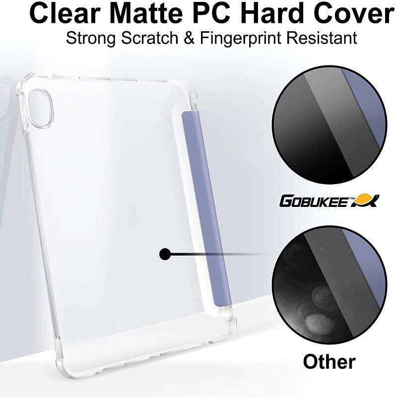 Tablet Case Cover For Apple iPad Air 5th 4th 10.9" ipad 9th 8th 7th Generation 10.2 inch iPad Pro 3rd 11'' iPad Pro 2nd 11'' iPad Pro 1st 11'' 2022 2021 2020 2019 2018 Portable Pencil Holder Trifold4