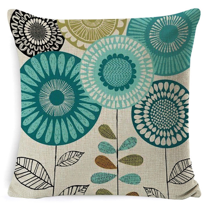 Farm House Double Side Cushion Cover 1PC Soft Decorative Square Throw Pillow Cover Cushion Case Pillowcase for Bedroom Livingroom Superior Quality Machine Washable Indoor Cushion for Sofa Couch Bed Chair 15