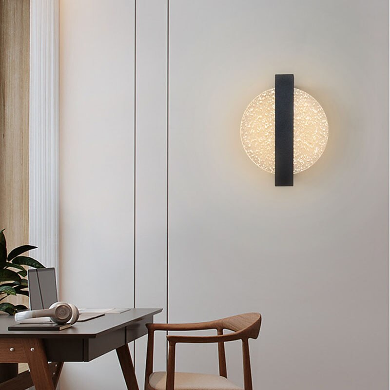Modern Indoor Wall Lights Bedroom Living Room Acrylic Wall Light 220-240V 10 W4