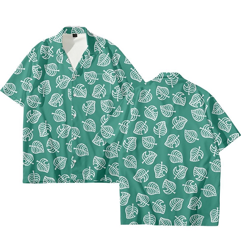 Animal Tom Nook Blouse / Shirt Anime Cartoon Anime 3D 3D Harajuku Graphic For Men's Adults' Carnival Masquerade Back To School 3D Print3