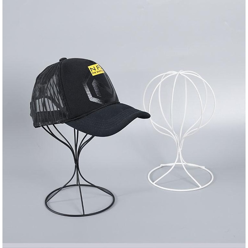 Metal Hat Support Iron Art Simple Hat Holder Creative Hat Stand Adult Children Hat Display Stand2