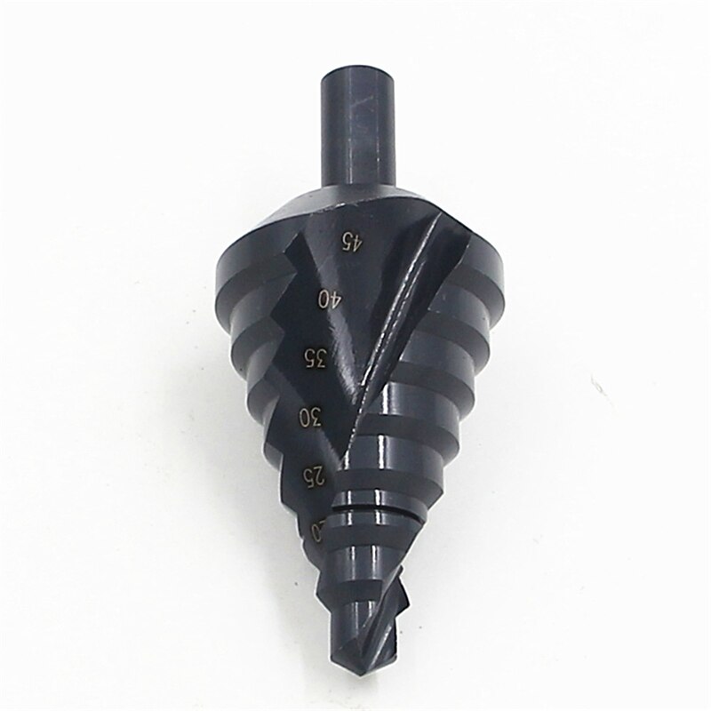 10-45mm Step Drill Bit Nitridation Anti-wear Wall Punching / Steel Drilling3
