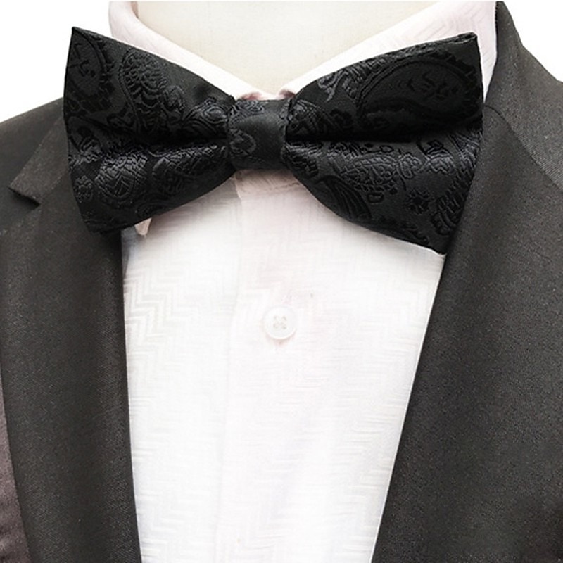 Men's Ties Bow Tie Work Wedding Gentleman Jacquard4