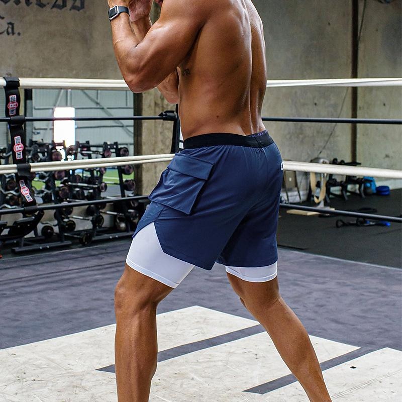 Men's Swim Trunks Swim Shorts Quick Dry Lightweight Board Shorts Bathing Suit with Pockets Compression Liner Drawstring Swimming Surfing Beach Water Sports Solid Colored Summer3