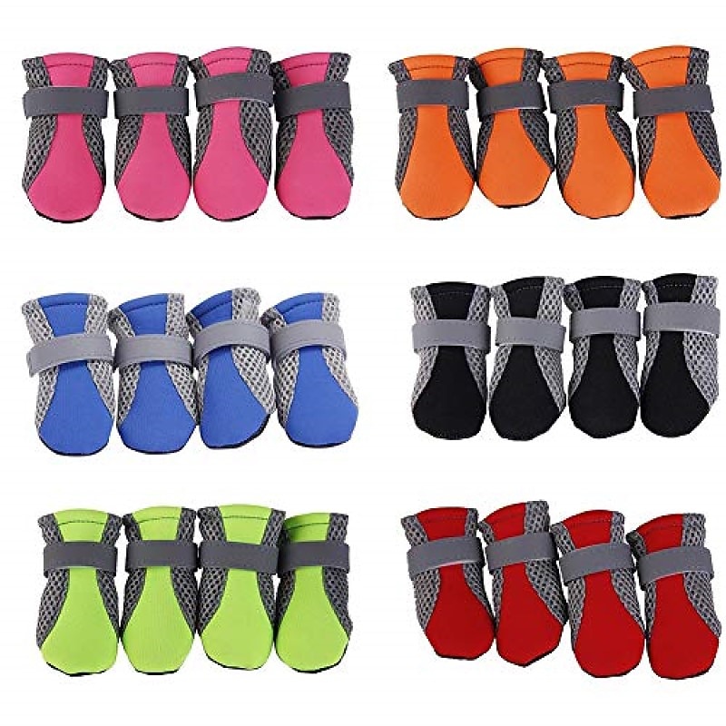 Dog Boots / Shoes Winter Adjustable Warm Fashion Dog Clothing2