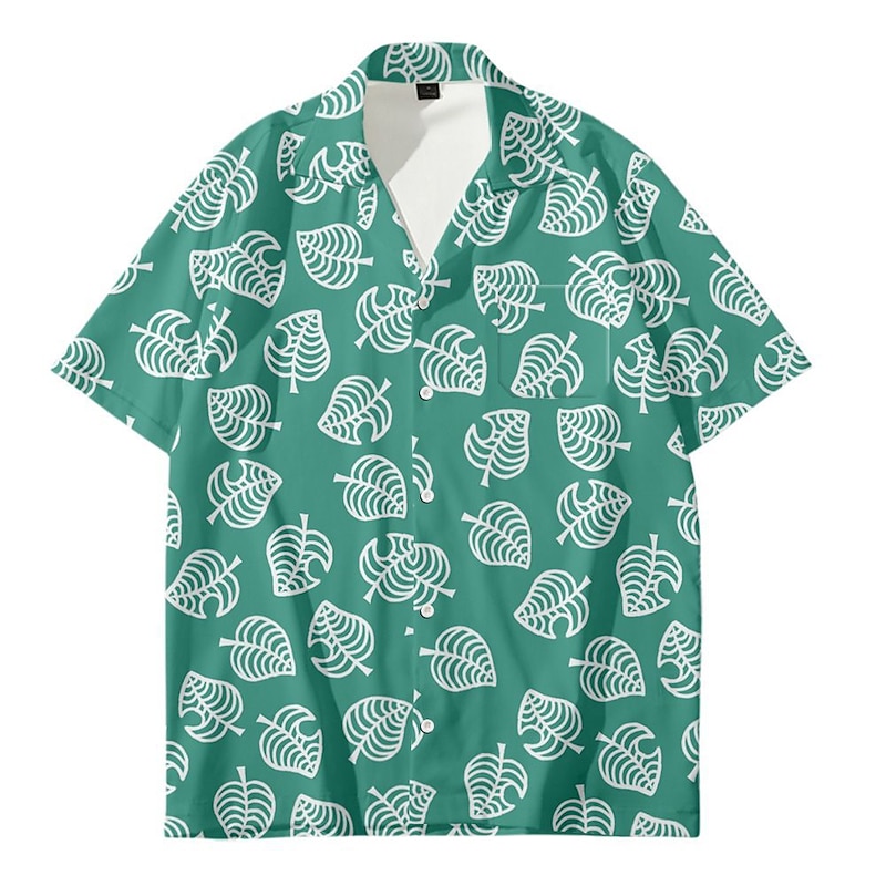 Animal Tom Nook Blouse / Shirt Anime Cartoon Anime 3D 3D Harajuku Graphic For Men's Adults' Carnival Masquerade Back To School 3D Print