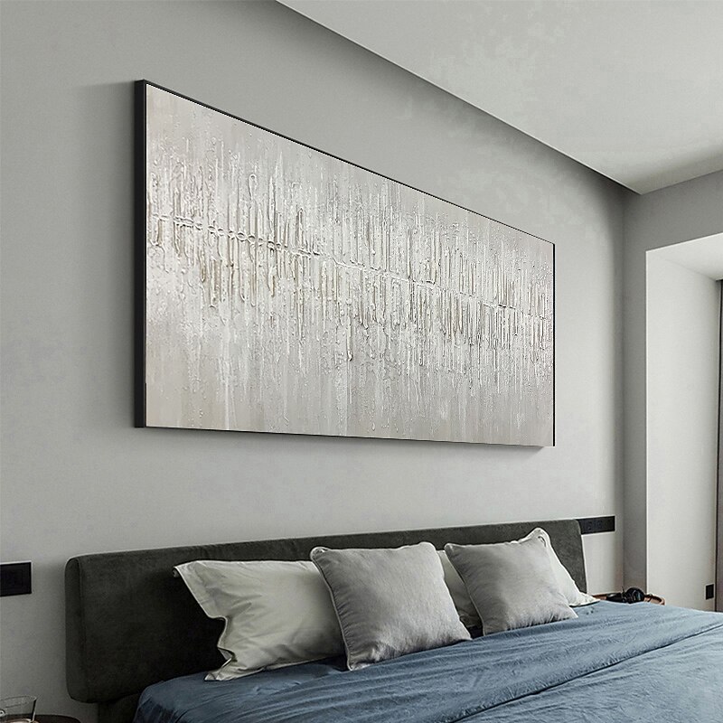 Manual Handmade Oil Painting Hand Painted Horizontal Panoramic Abstract Famous Modern Realism Rolled Canvas (No Frame)4