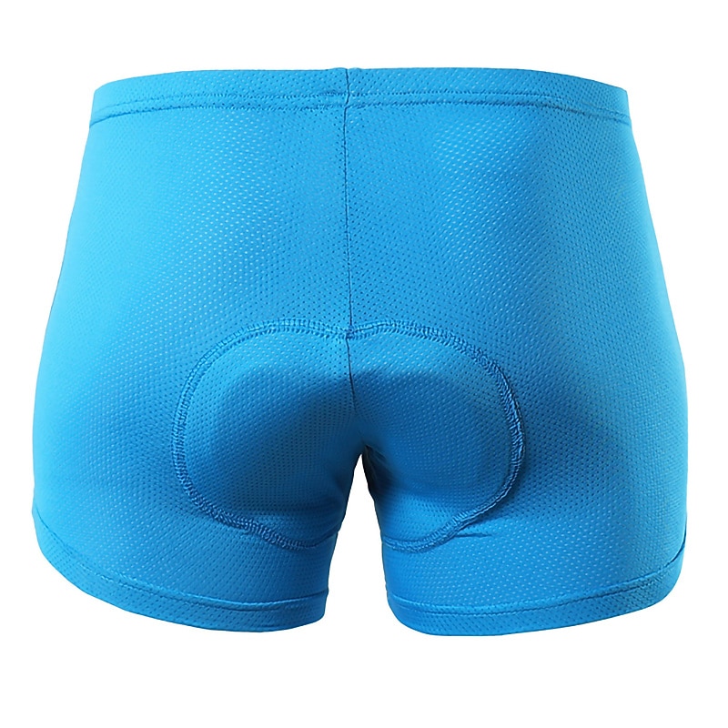 Arsuxeo Men's Cycling Under Shorts Cycling Underwear Black Bike Underwear Shorts Padded Shorts Chamois Mountain Bike MTB Road Bike Breathable 3D Pad Quick Dry Anatomic Design Sports Polyester Coolmax® 9