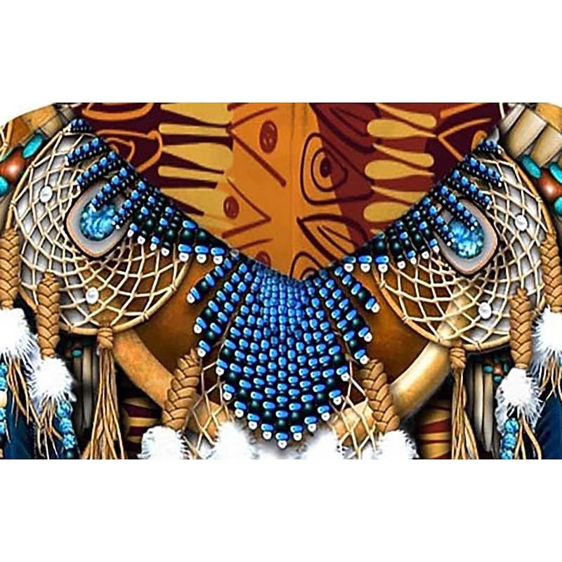 American Indian American Indian Cosplay Costume Hoodie Anime 3D Printing Harajuku Graphic For Men's Women's Adults' Back To School4