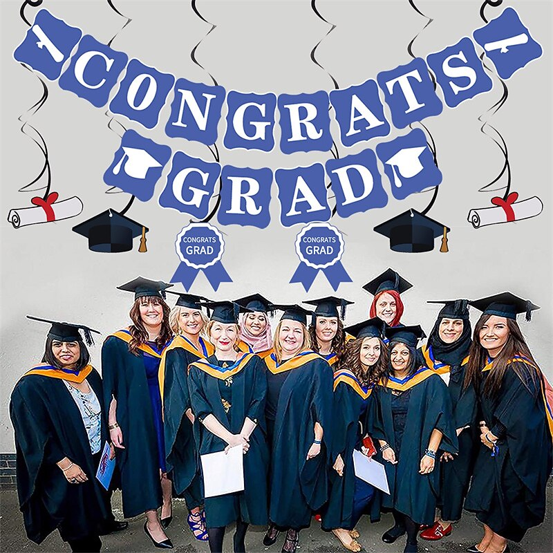 2022 New Graduation Balloon Ceremony Atmosphere Layout Graduation Season Balloon Graduation Certificate Classroom Scene Decoration Aluminum Film Balloon4