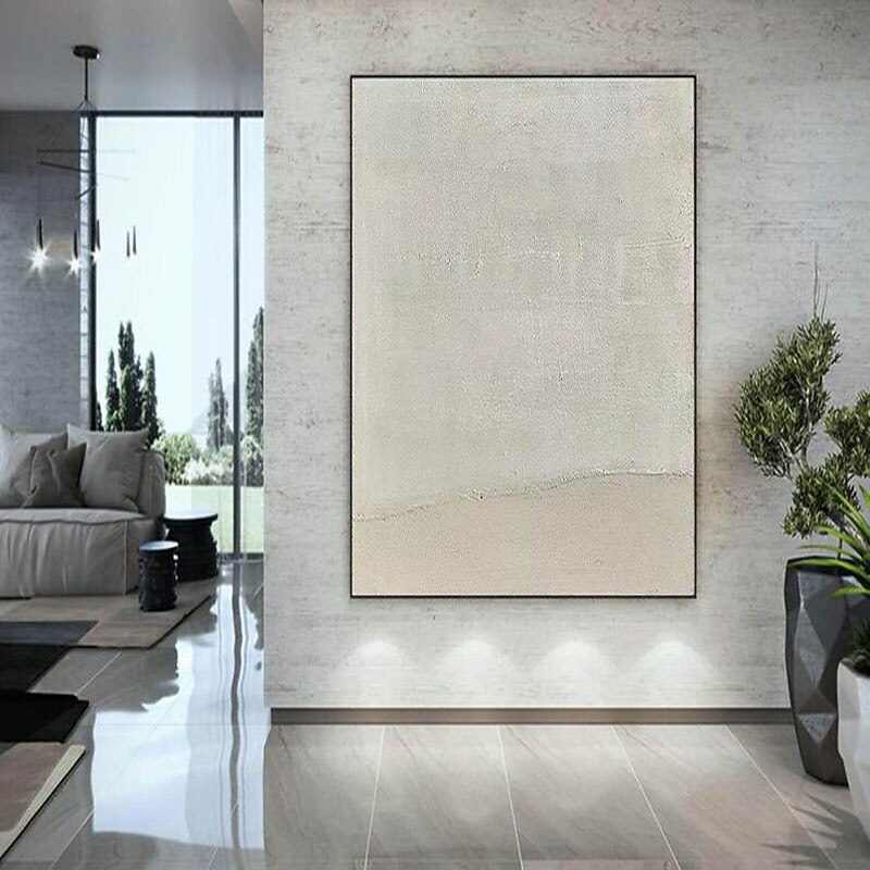 Oil Painting Handmade Hand Painted Wall Art Modern Nordic Simple Abstract Home Decoration Decor Stretched Frame Ready to Hang