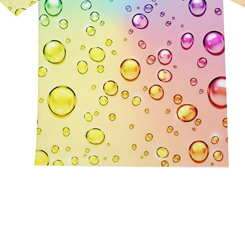 Girls' 3D Optical Illusion T shirt Short Sleeve 3D Print Summer Spring Active Fashion Cute Polyester Kids 3-12 Years Outdoor Daily Indoor Regular Fit4
