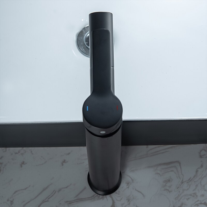 Bathroom Sink Mixer Vessel Faucet Pull Out with 2 Mode Spout Sprayer, Single Handle Pull Down Basin Taps Deck Mounted3