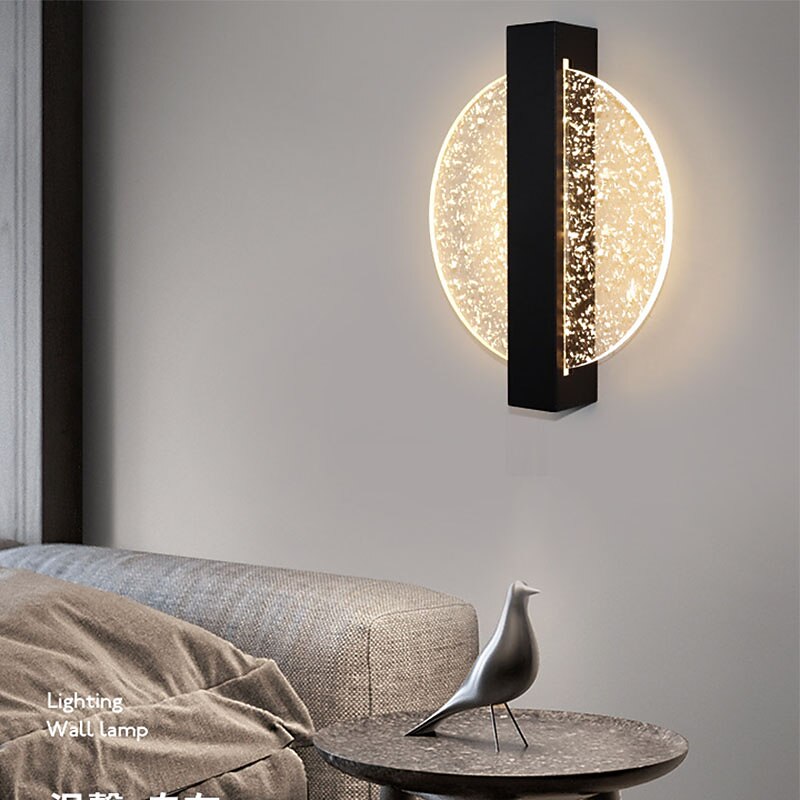 Modern Indoor Wall Lights Bedroom Living Room Acrylic Wall Light 220-240V 10 W2